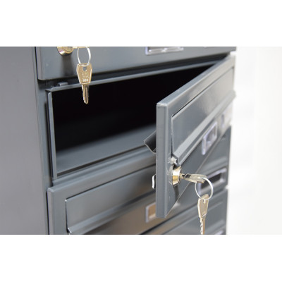 M37 / 5 RAL7016 modulová schránka M37 / 5 RAL7016 modulová schránka