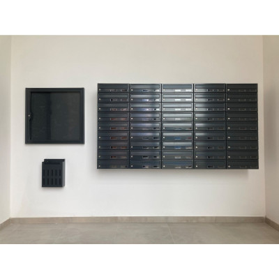 M37 / 5 RAL7016 modulová schránka M37 / 5 RAL7016 modulová schránka