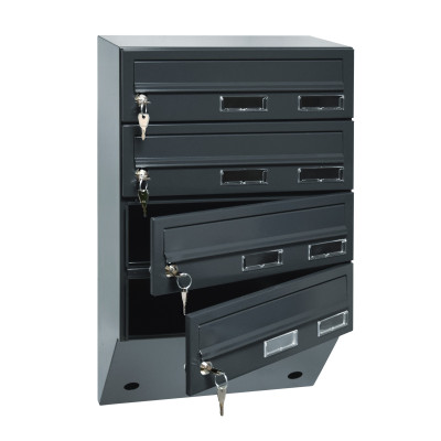 M37U/4 schránka úkosová RAL7016 M37U/4 schránka úkosová RAL7016