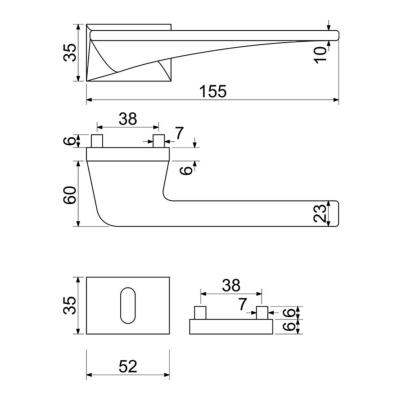 RK.S1.BRENNERO.BB.CE klika na dveře