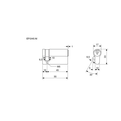 EP EURO Plus poloviční vložka
