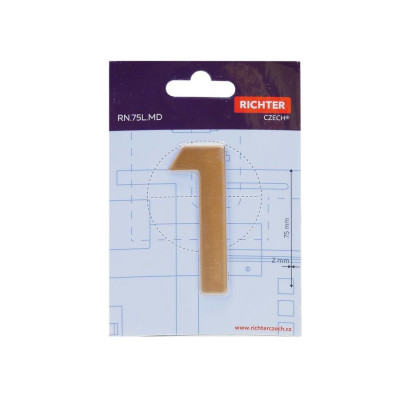 RN.75L.MD číslo "0" 75mm měděné RN.75L.MD číslo "0" 75mm měděné