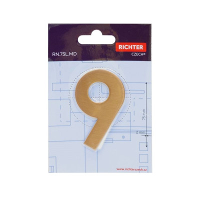 RN.75L.MD číslo "0" 75mm měděné RN.75L.MD číslo "0" 75mm měděné