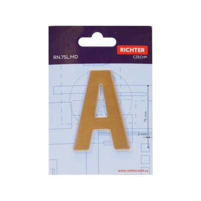 RN.75L.MD číslo "0" 75mm měděné
