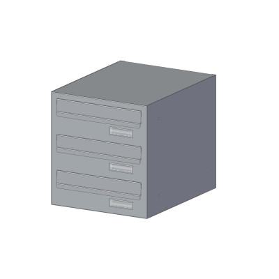 MO 30/3 schránka oboustranná RAL7040 MO 30/3 schránka oboustranná RAL7040