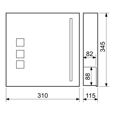 BK.501.GW.AM poštovní schránka antracit BK.501.GW.AM poštovní schránka antracit