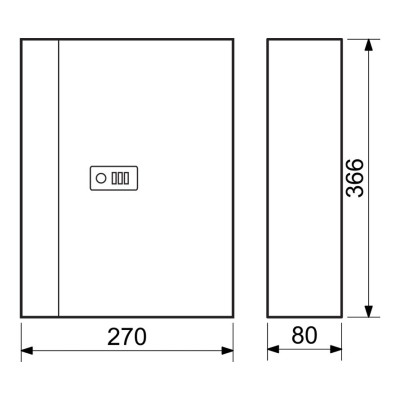 TS.48.AM kódová schránka na klíče