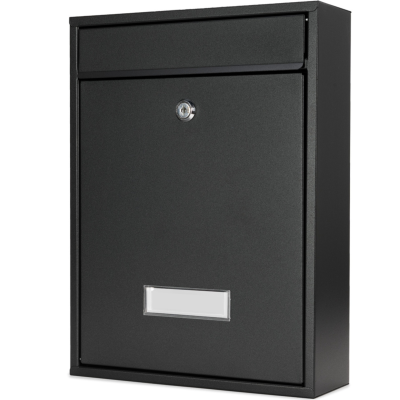 3664 schránka na listy černá