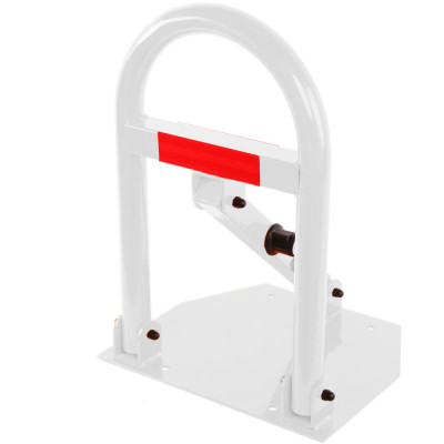 US09 skládací parkovací blokáda bílá