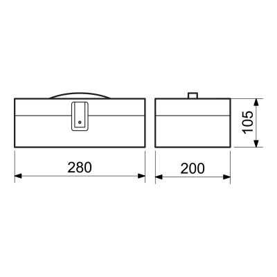 TS.816 pokladnička na klíč