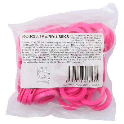 RO.R28.TPE.RRU.50KS rozlišovač klíčů