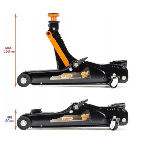 D10663 hydraulický zvedák nízkoprofilový 2,5T