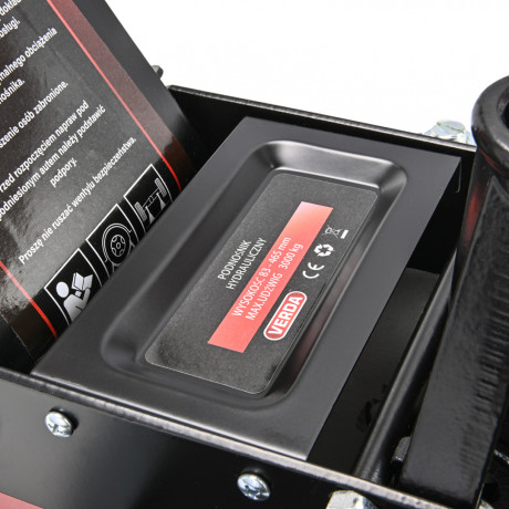 Hydraulický nízkoprofilový zvedák dvoupístový 3T D8465