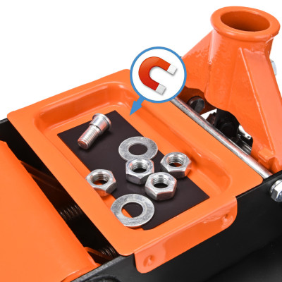 Hydraulický nízkoprofilový zvedák dvoupístový 3T D8013