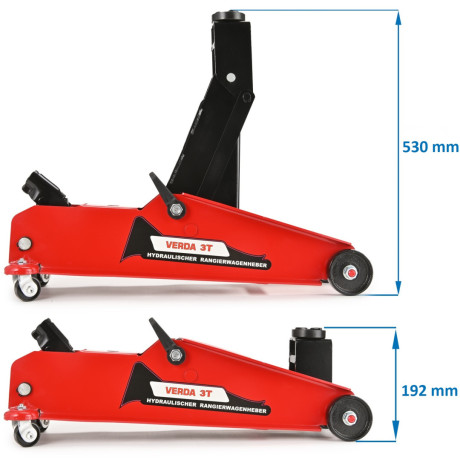 D3063 hydraulický zvedák SUV 3T