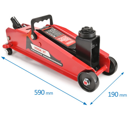 Hydraulický zvedák SUV 3T D3063