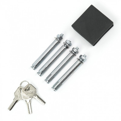 US07 skládací sloupek s uzamykáním žlutý US07 skládací sloupek s uzamykáním žlutý