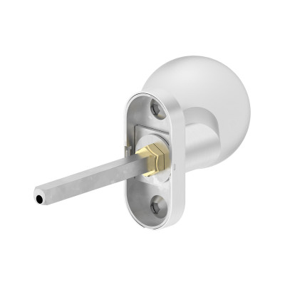 Koule oválný štít vyhnutá nerez SGOW