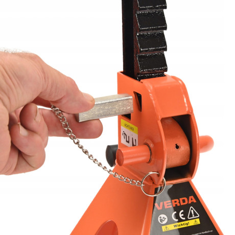 Podpěry pod auto 3T s přídavnou pojistkou D2445