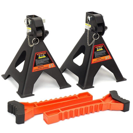 Podpěry pod auto 3T s přídavnou pojistkou D2432