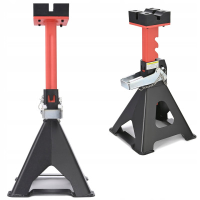 D2437 podpěry pod auto 3T s přídavnou pojistkou