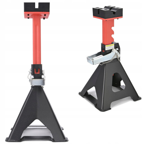 D2437 podpěry pod auto 3T s přídavnou pojistkou