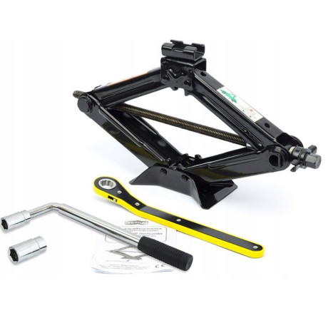 Trapézový zvedák 2T s teleskopickým klíčem D4549