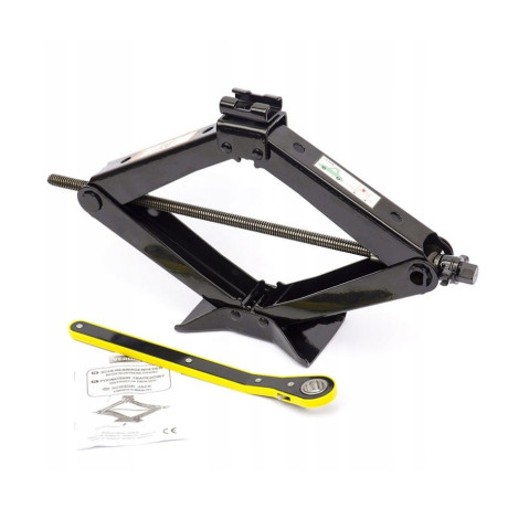 D4549 trapézový zvedák 2T s teleskopickým klíčem