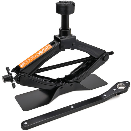 D4568 trapézový zvedák s ráčňovým klíčem 2T