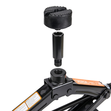 D4568 trapézový zvedák s ráčňovým klíčem 2T