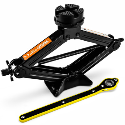 Trapézový zvedák 2,5T s teleskopickým klíčem a obalem D4575