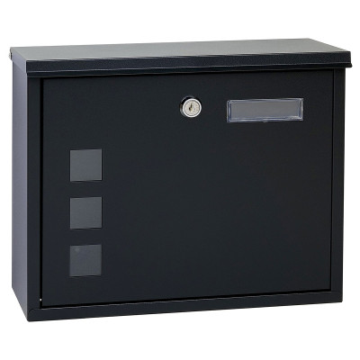 BK.519.G.CM poštovní schránka černá