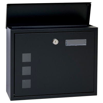 BK.519.G.CM poštovní schránka černá