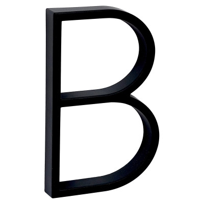 RN.125V.B.CE písmeno "B" černé RN.125V.B.CE písmeno "B" černé