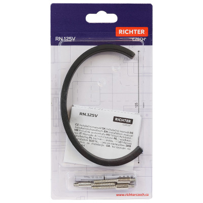 RN.125V.C.CE písmeno "C" černé RN.125V.C.CE písmeno "C" černé