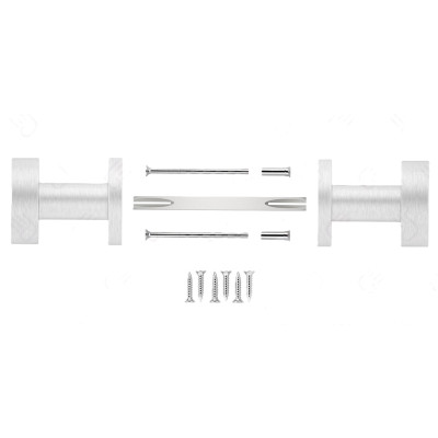 Koule plochá nerez pár SGOOD otočná