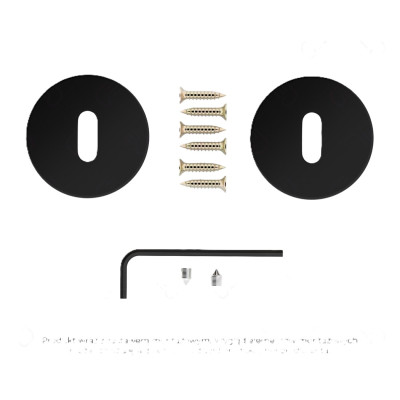 Dolní štít na klíč černý SZOFICZK