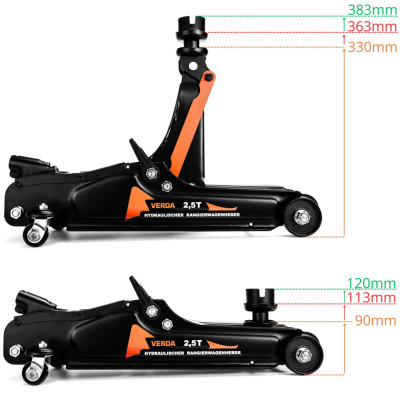 Hydraulický zvedák nízkoprofilový 2,5T D10663P