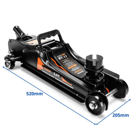 Hydraulický zvedák nízkoprofilový 2,5T D10663P