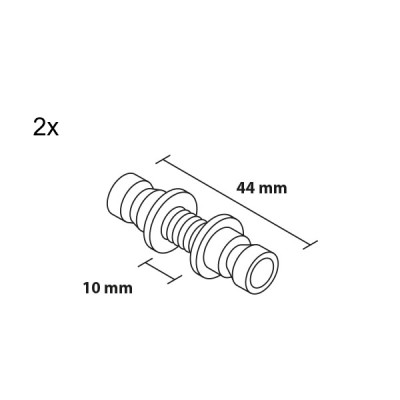 Madlo 120/80 kulaté oboustranné Madlo 120/80 kulaté oboustranné