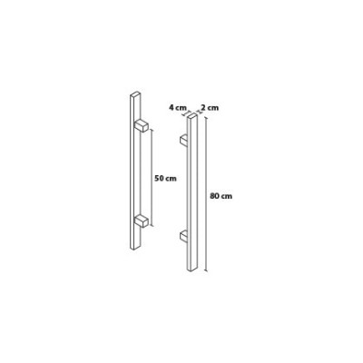 Madlo 80/50 hranaté oboustranné