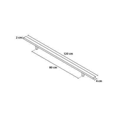 Madlo 120/80 hranaté Madlo 120/80 hranaté