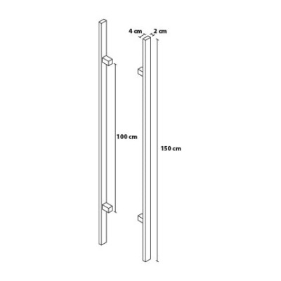 Madlo 150/100 hranaté oboustranné