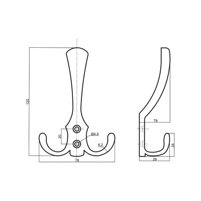 ROMANA věšák velký ROMANA věšák velký