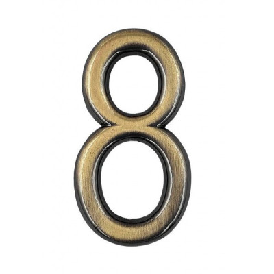 číslo 75mm bronz "8" číslo 75mm bronz "8"