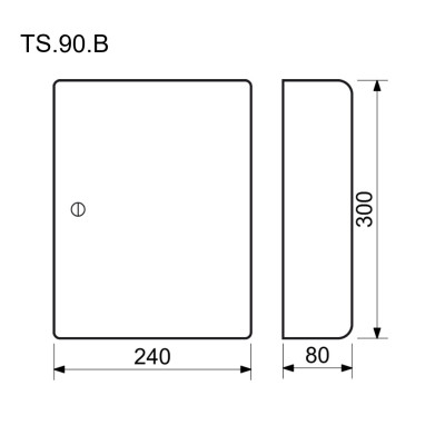 TSB schránka na klíče TSB schránka na klíče
