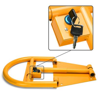 US1828 skládací parkovací blokáda