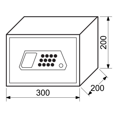 RS.20.GA.FIN elektronický trezor