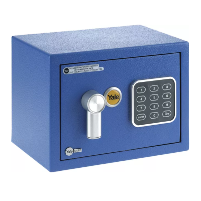 YALE VALUE Mini YSV/170/DB2/B sejf modrý