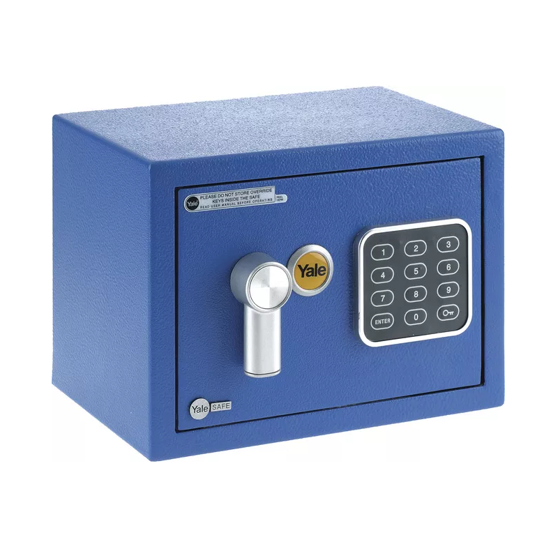 YALE VALUE Mini YSV/170/DB2/B sejf modrý YALE VALUE Mini YSV/170/DB2/B sejf modrý